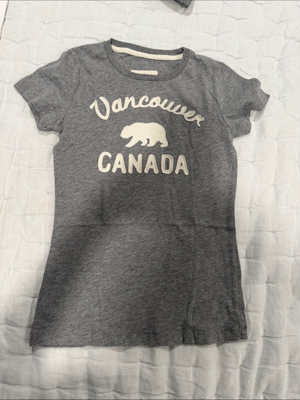Vancouver Canada Grey t- Short Sleeve